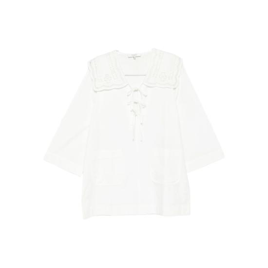 25FW 세아 숏 원피스 PF25 076 WHITE