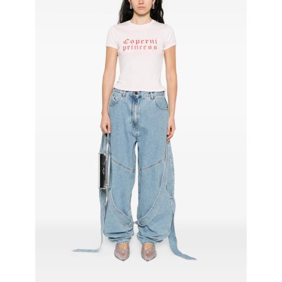 25FW 코페르니 반팔 티셔츠 DJS07F5017 PNKRD PINK - COPERNI