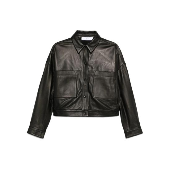 25FW 이로 가죽 자켓 SASHA WP137 BLA01 BLACK