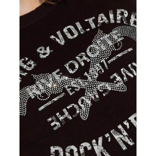 25FW 자딕앤볼테르 긴팔 티셔츠 JWSS01661 DKCHO BROWN - ZADIG & VOLTAIRE