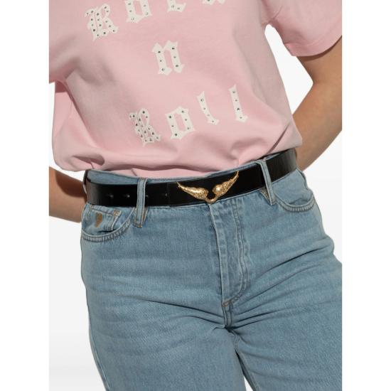 25FW 자딕앤볼테르 레귤러 벨트 LWBT01343 NOIR BLACK - ZADIG & VOLTAIRE