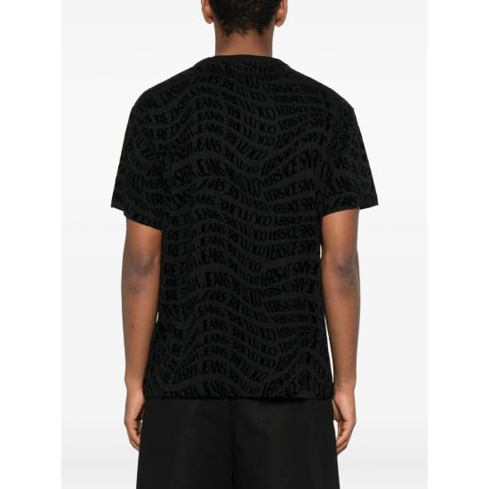 25FW 베르사체 탑 79GAH6R0 JS511 899 BLACK - VERSACE