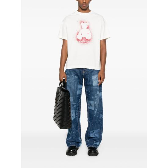 25FW 팜앤젤스 데님 팬츠 PMYA049F25DE N002 4442 BLUE - PALM ANGELS