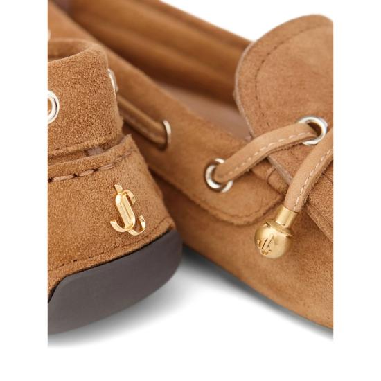 25FW 지미추 로퍼 MANON F QWO TOGOL BROWN - JIMMY CHOO