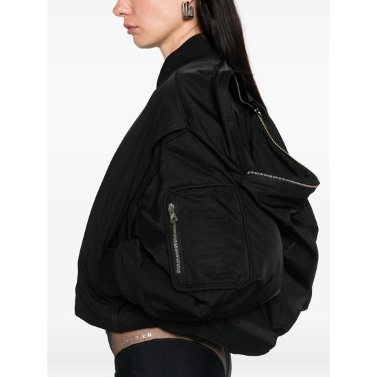 25FW 장 폴 고티에 봄버 자켓 OU005 W007 00 BLACK - JEAN PAUL GAULTIER