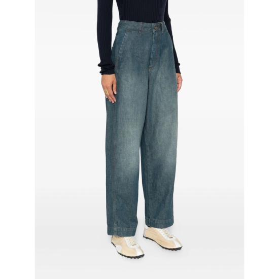 25FW 쉐르 데님 팬츠 JEA0186 GABIN BLVER BLUE - SOEUR