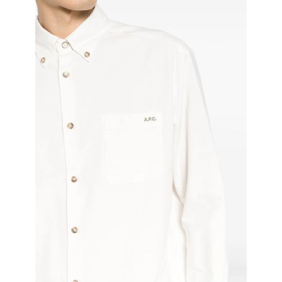 25FW 아페쎄 셔츠 COHAH H12599 AAC WHITE - A.P.C.