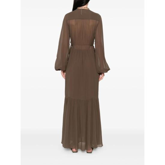 25FW 이자벨마랑에뚜왈 롱 원피스 C3J01E RO0798FA 67KI GREEN - ISABEL MARANT ETOILE