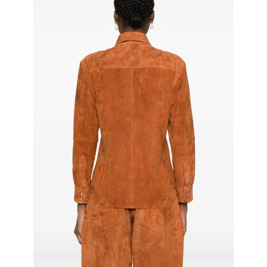 25FW 이자벨마랑 셔츠 C3B03I CH0256FA 50CO BROWN - ISABEL MARANT