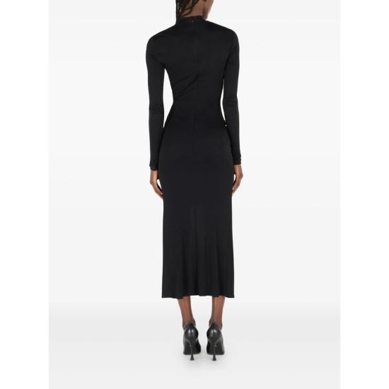 25FW 로베르토 카발리 롱 원피스 VQT109 JE034 05051 BLACK - ROBERTO CAVALLI