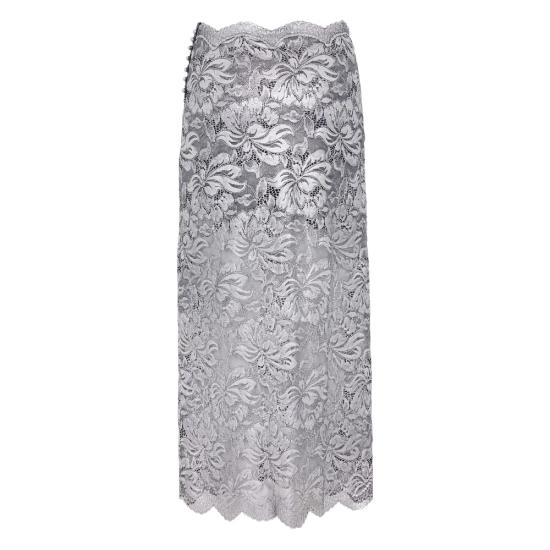 25FW 파코라반 스커트 25AJJU598 PA0244 V912 GREY - PACO RABANNE