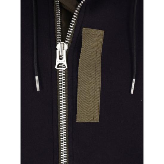 25FW 사카이 후드 티셔츠 25 03788M 233 PURPLE - SACAI