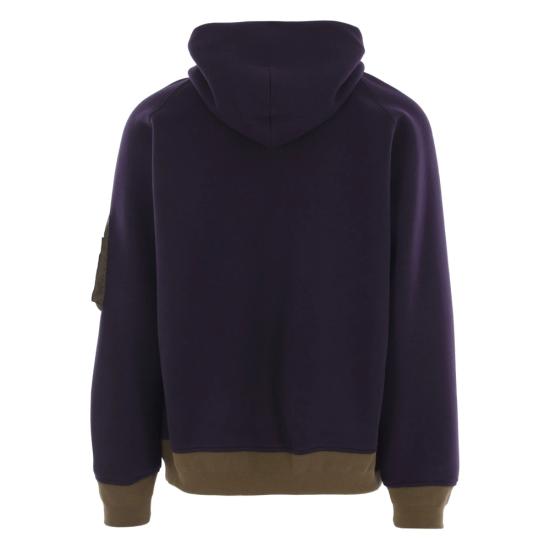 25FW 사카이 후드 티셔츠 25 03788M 233 PURPLE - SACAI