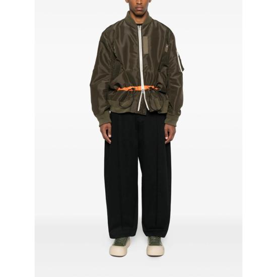 25FW 사카이 봄버 자켓 25 03785M 531 GREEN - SACAI