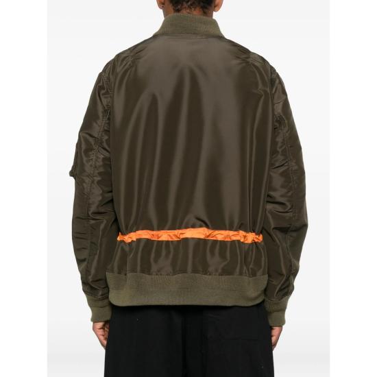 25FW 사카이 봄버 자켓 25 03785M 531 GREEN - SACAI