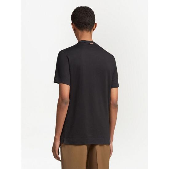 25FW 에르메네질도제냐 탑 RE7360A5 B760 K09 BLACK - ERMENEGILDO ZEGNA