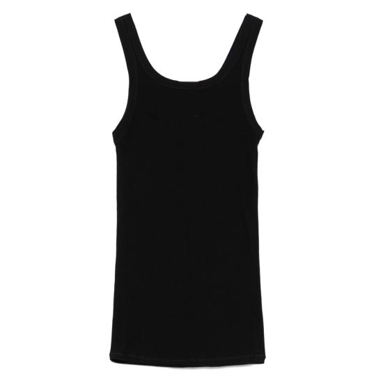 25FW 베이스레인지 민소매 티셔츠 TOHT RB HEART BLACK - BASERANGE