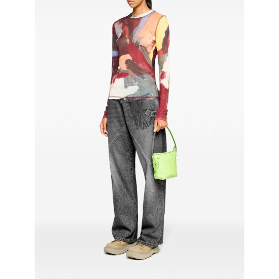 25FW JW앤더슨 트위스트 워크웨어 진 DT0102 PG1745 929 GREY - JW ANDERSON