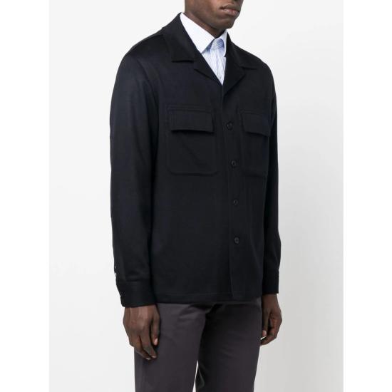 25FW 에르메네질도제냐 코트 RE8V46 SOT6B 923G BLUE - ERMENEGILDO ZEGNA