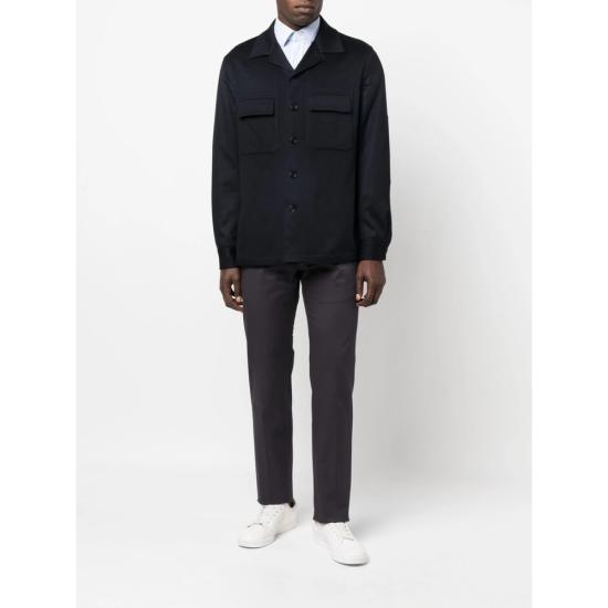 25FW 에르메네질도제냐 코트 RE8V46 SOT6B 923G BLUE - ERMENEGILDO ZEGNA