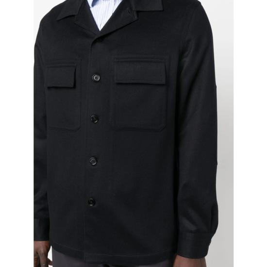 25FW 에르메네질도제냐 코트 RE8V46 SOT6B 923G BLUE - ERMENEGILDO ZEGNA