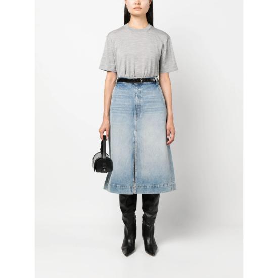  아르마리움 반팔 티셔츠 KN05WS02 VICKY 004 GREY - ARMARIUM