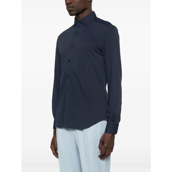  마짜렐리 긴팔 셔츠 A135 3 BLUE - MAZZARELLI