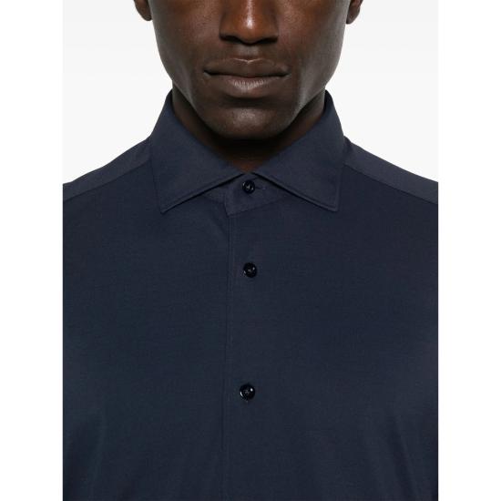  마짜렐리 긴팔 셔츠 A135 3 BLUE - MAZZARELLI