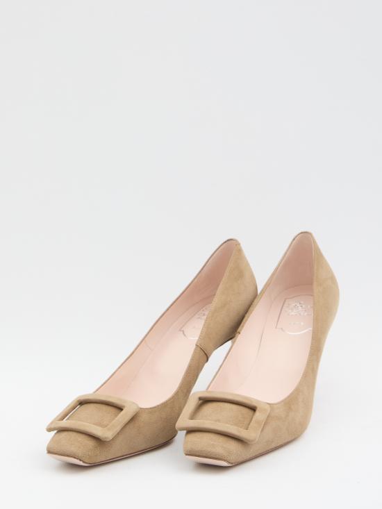 25FW 로저비비에 뮬/슬리퍼 RVW40026800 BEIGE - ROGER VIVIER