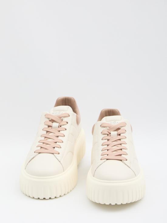 25FW 호간 H-스트라이프 스니커즈 HXW6450FC60 CREAM - HOGAN