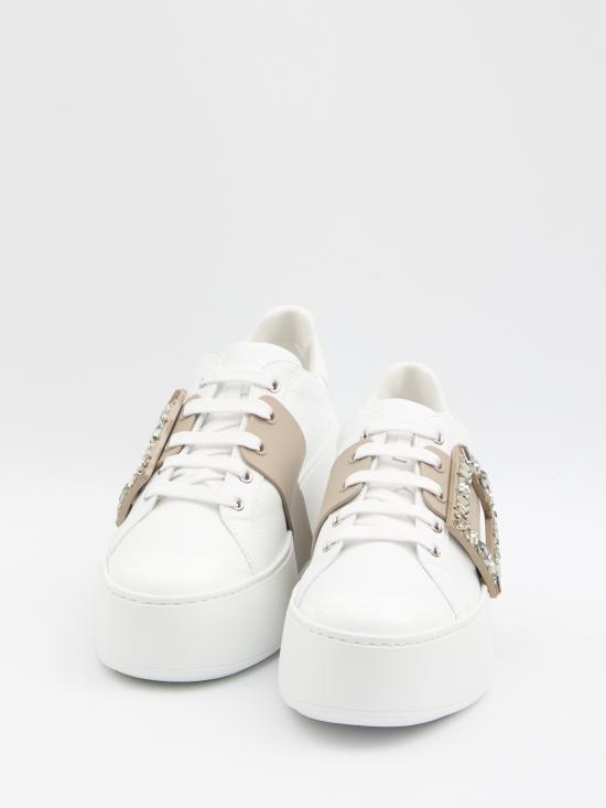 25FW 로저비비에 뮬/슬리퍼 RVW73729110 WHITE - ROGER VIVIER