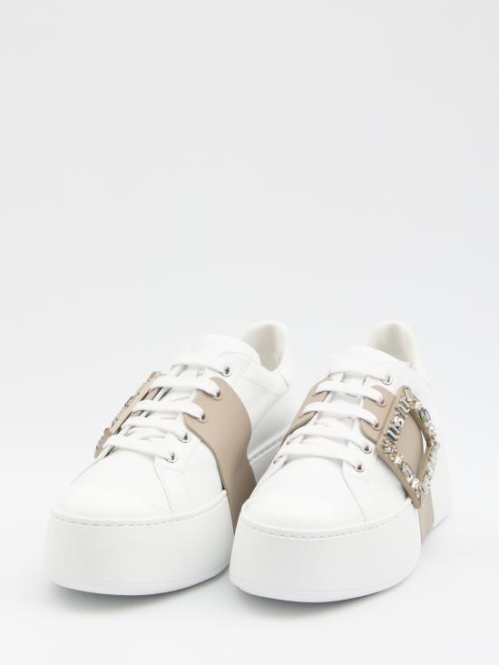 25FW 로저비비에 뮬/슬리퍼 RVW73729110 WHITE - ROGER VIVIER