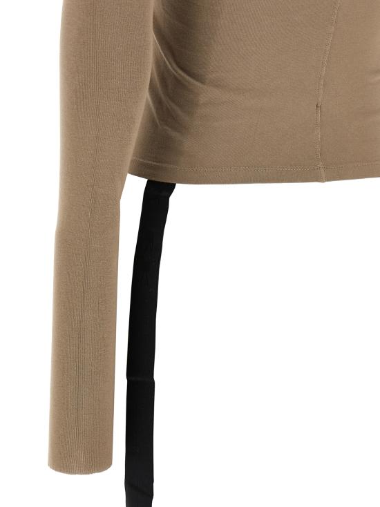 25FW 다크쉐도우 긴팔 티셔츠 DS02E7216RN88 Beige - DRKSHDW