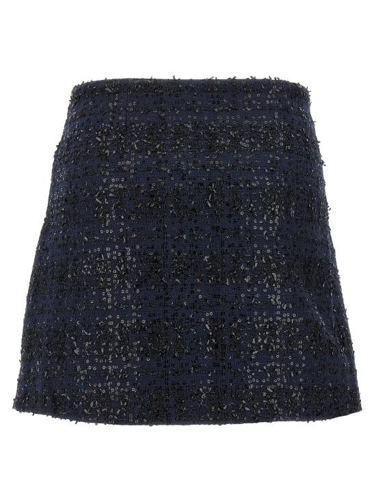 25FW 로테이트 바이 크리스텐슨 숏 스커트 11419817251725 Blue - ROTATE BY BIRGERCHRISTENSEN