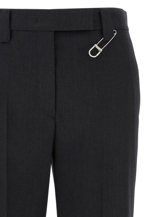 25FW 프라다 스트레이트 팬츠 P267JSOOO170PF0308 Gray - PRADA