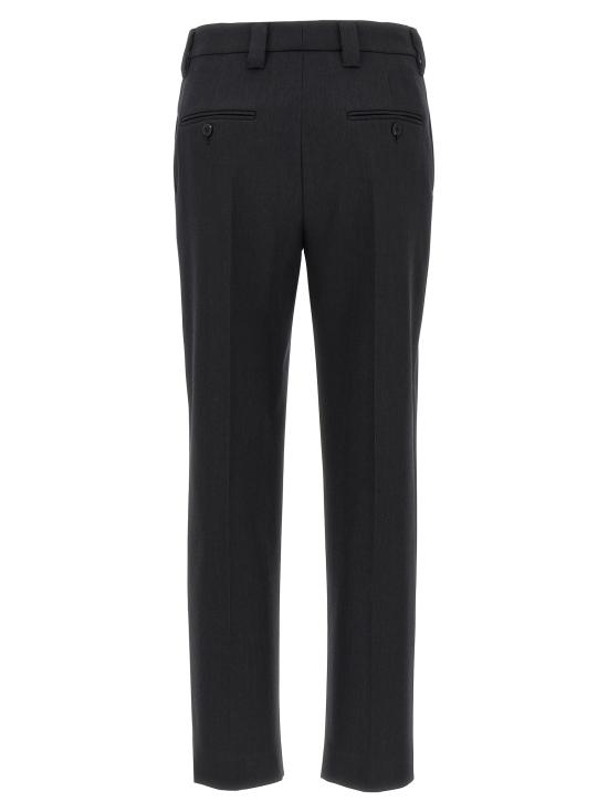 25FW 프라다 스트레이트 팬츠 P267JSOOO170PF0308 Gray - PRADA