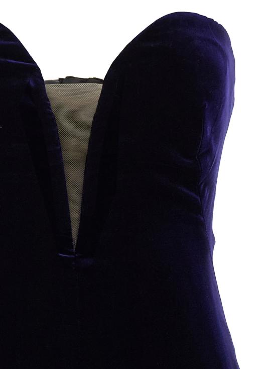 25FW 톰포드 미디 원피스 AB3571FAX1335GV775 Blue - TOMFORD