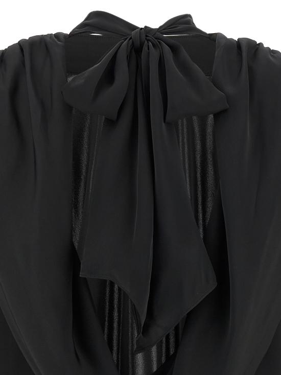 25FW 로테이트 바이 크리스텐슨 긴팔 티셔츠 114331100100 Black - ROTATE BY BIRGERCHRISTENSEN