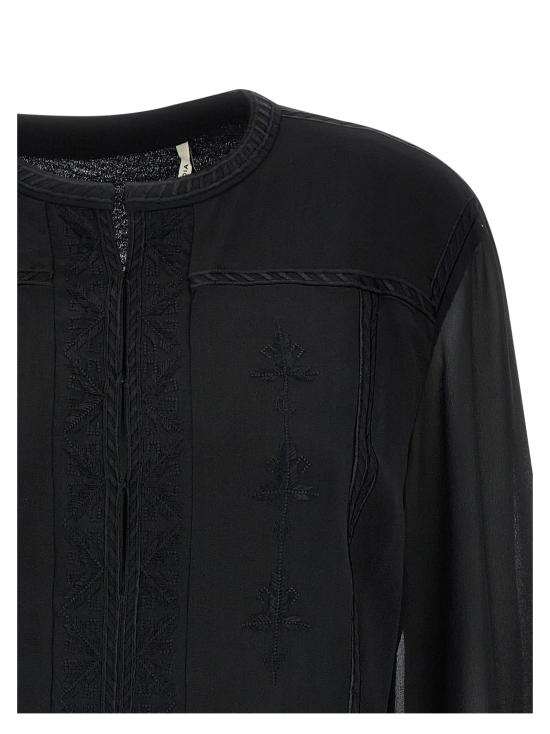 25SS 이자벨마랑 숏 원피스 RO0704FAC1J07I01BK Black - ISABEL MARANT