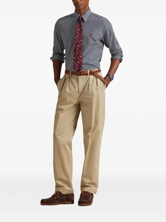 25FW 폴로 랄프로렌 긴팔 셔츠 710 929 344 025 NEWPORT NAVY WHITE - POLO RALPH LAUREN