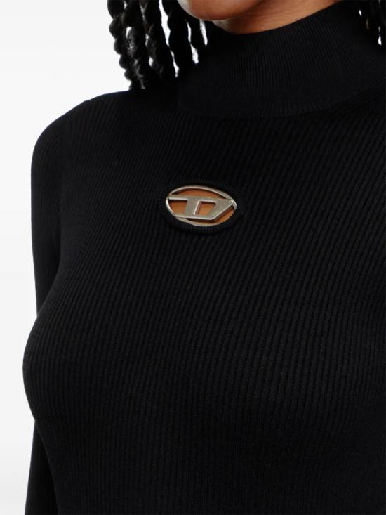 25FW 디젤 롱 원피스 A14186 0DLAX 9XX BLACK - DIESEL