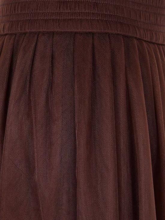 25FW 파비아나 필리피 롱 스커트 GND215F367 L539 1269 EBONY - FABIANA FILIPPI