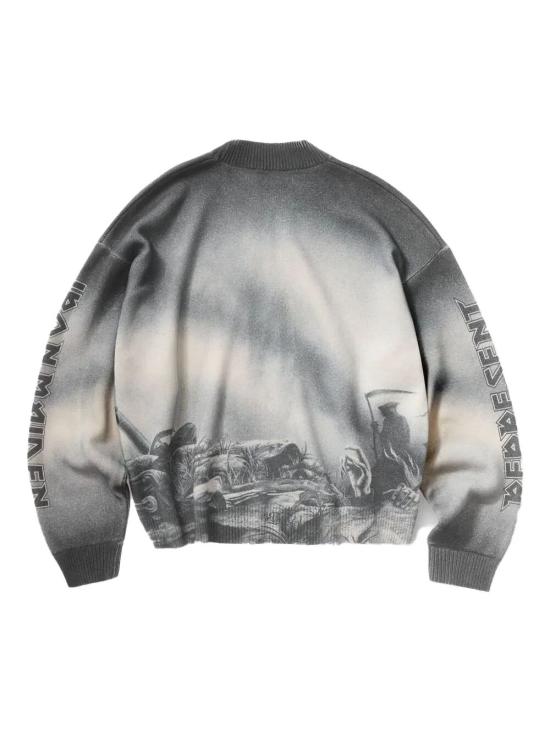 25FW 리프레젠트 스웨터 MLM100574 46 46 SUNFADE GREY - REPRESENT