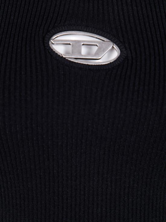 25FW 디젤 M-VERA 엠 베라 오프숄더 숏 원피스 A14188 0DLAX 9XX BLACK - DIESEL