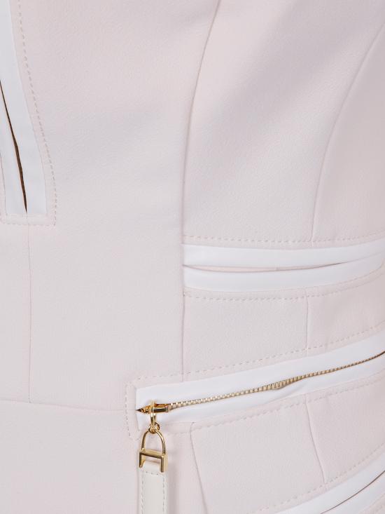 25FW 엘리자베타프랜치 숏 원피스 AB82356E2 DZ9 MILK - ELISABETTA FRANCHI