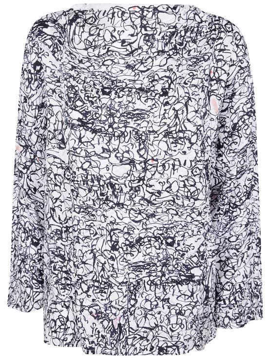 25FW 다니엘라 그레지스 블라우스 CA194L S316 60 GIRO DRAWING