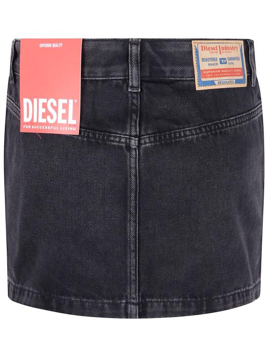 25FW 디젤 숏 스커트 A04935 09I35 02 DENIM - DIESEL