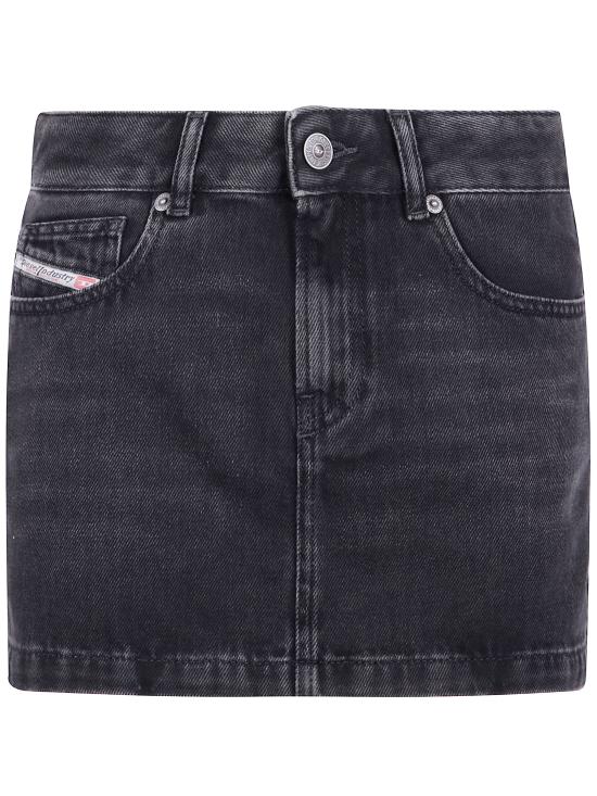25FW 디젤 숏 스커트 A04935 09I35 02 DENIM