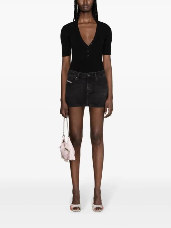 25FW 디젤 숏 스커트 A04935 09I35 02 DENIM - DIESEL