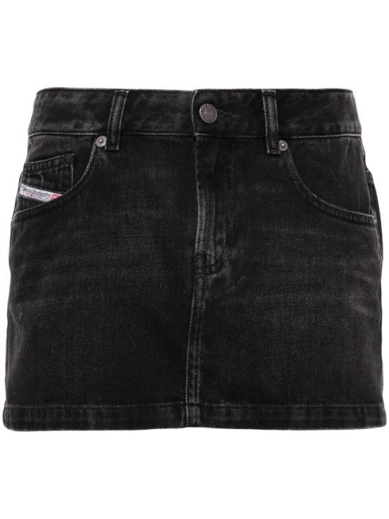 25FW 디젤 숏 스커트 A04935 09I35 02 DENIM - DIESEL